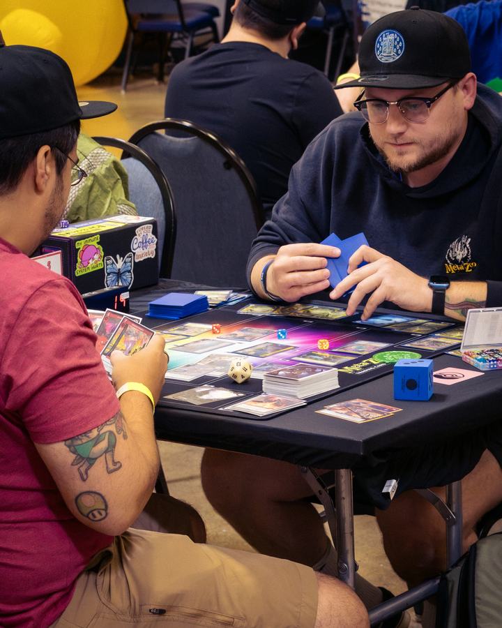 Players at the tables